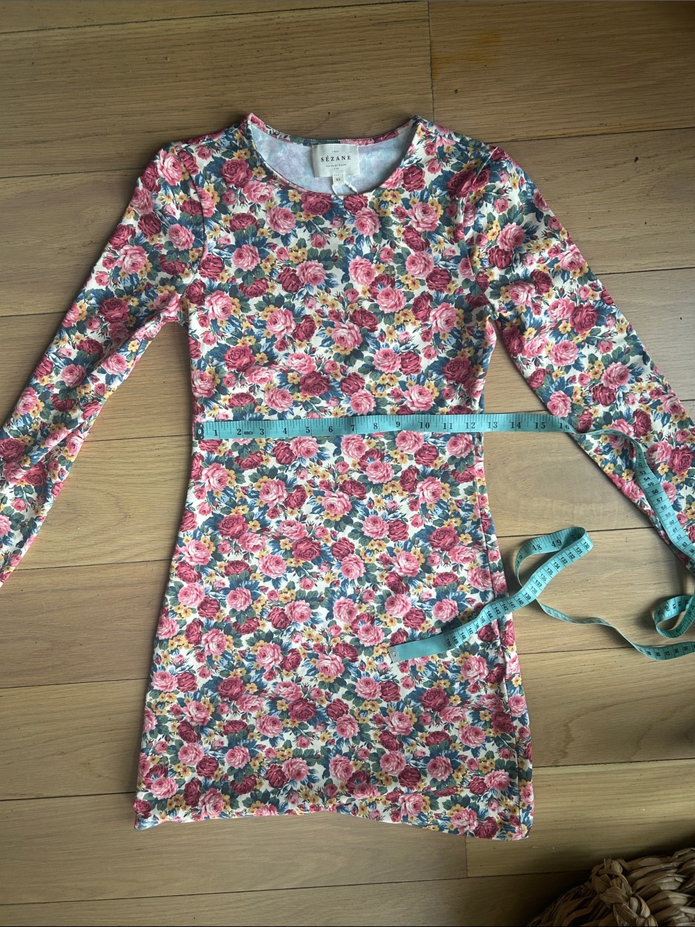 Sézane floral dress in size XS - Picture 3 of 8